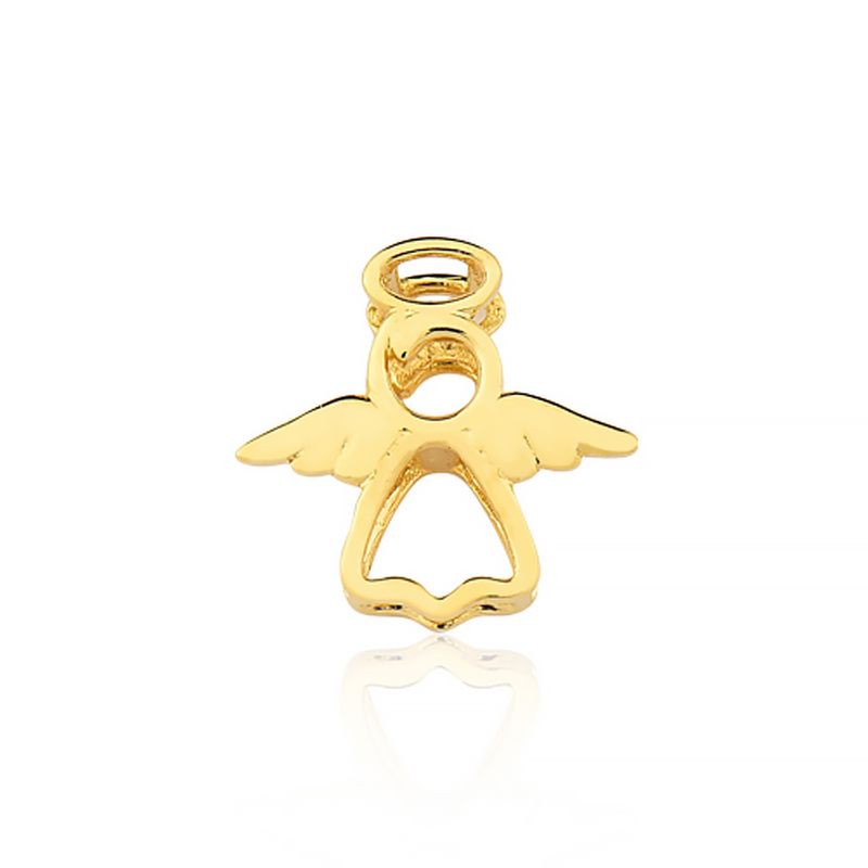 PI05473 Pingente Anjo da Guarda Ouro Amarelo