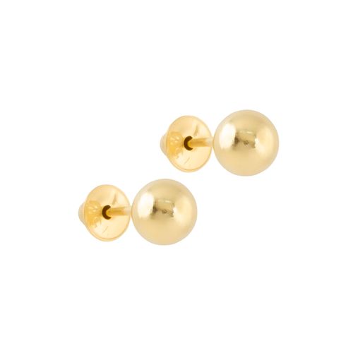 Brinco Esfera Ouro Amarelo