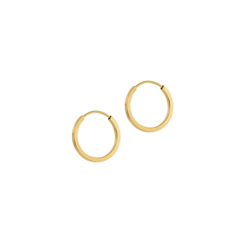 Argola Ouro Amarelo