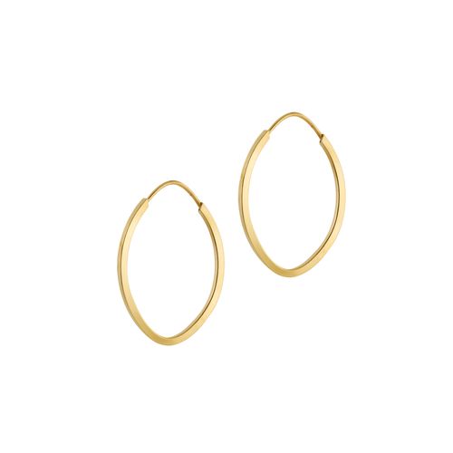 Argola Ouro Amarelo