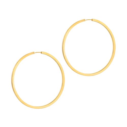 Argola Ouro Amarelo