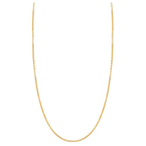 Corrente Veneziana Ouro Amarelo 45 cm