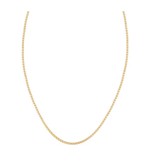 Corrente Veneziana Ouro Amarelo 40 cm
