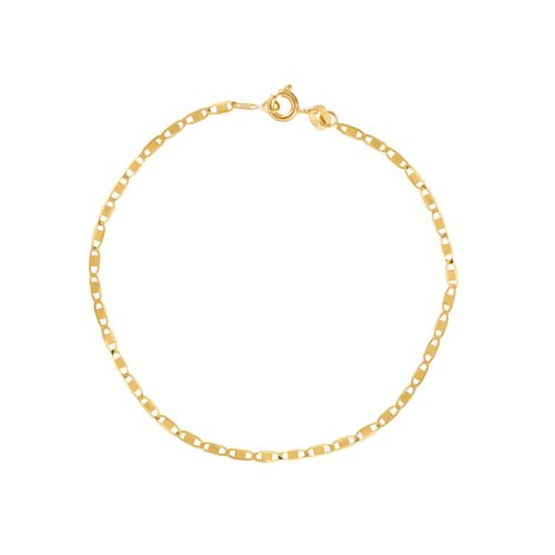 Pulseira Piastrine Ouro Amarelo