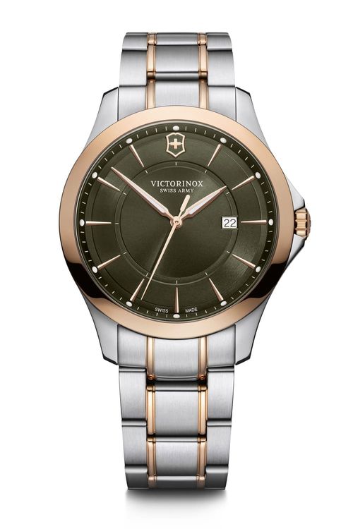 Relógio Victorinox Masculino Prateado e Rosé