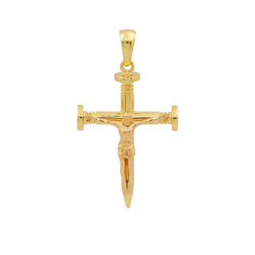 Pingente Crucifixo Ouro Amarelo