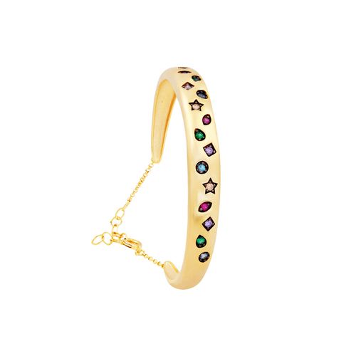 Bracelete Prata Zircônias