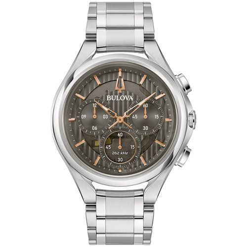 Relógio Bulova Masculino Prateado