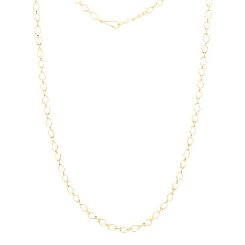 Colar Infinito Ouro Amarelo