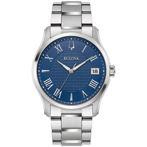 Relógio Bulova Masculino Prateado