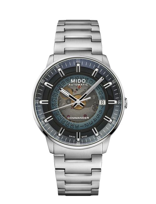 Relógio Mido Masculino Prateado