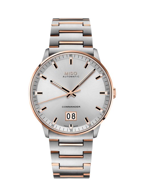 Relógio Mido Masculino Bicolor