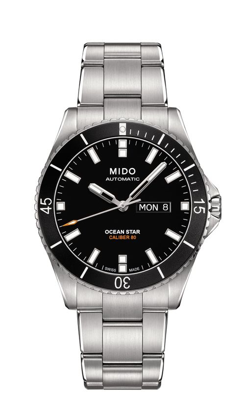 Relógio Mido Masculino Prateado