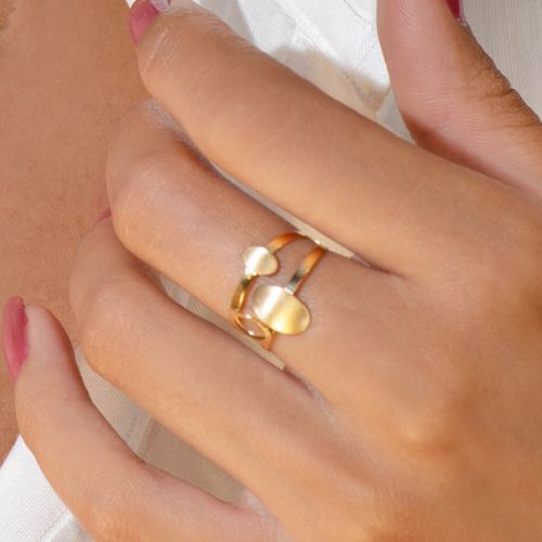 Anel Ouro Amarelo