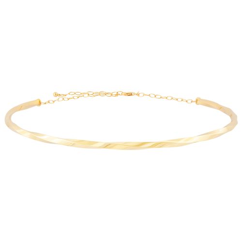 Colar Chocker Ouro Amarelo