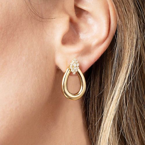 Brinco Ouro Amarelo Diamante