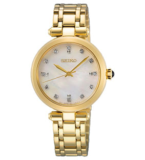Relógio Seiko Feminino Dourado